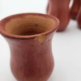 Artisanal terracotta service