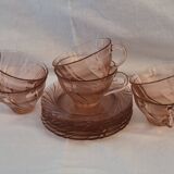 Cups and saucers vereco model beau rivage