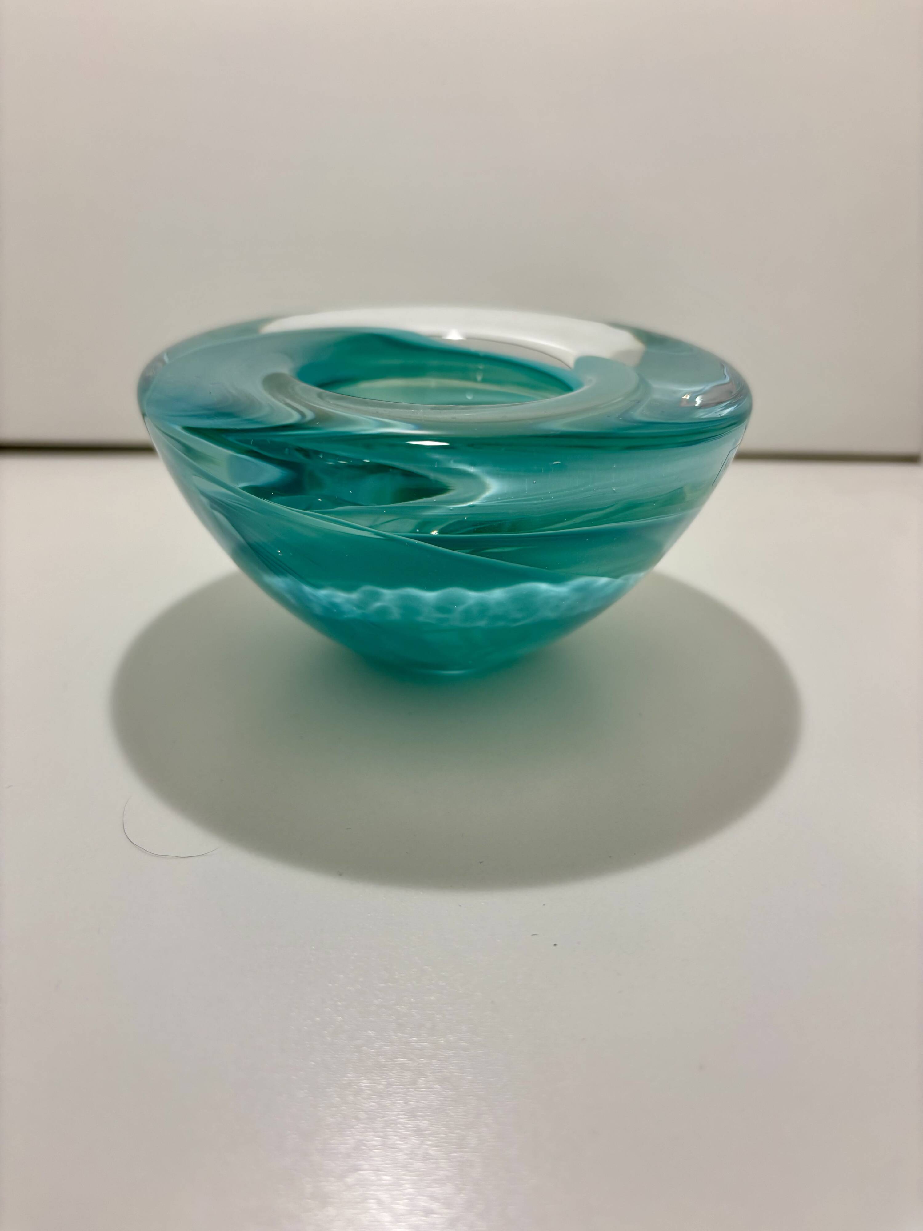 Atoll Bowl by Anna Ehrner for Kosta Boda, 1980s