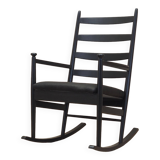 Beech rocking chair, Danish design, 1970s, production: Denmark