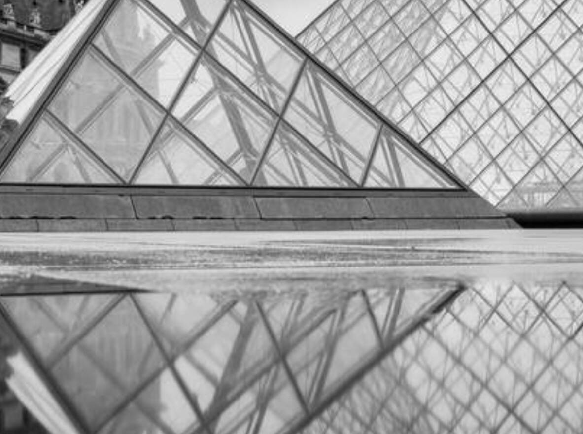 Photograph of the Louvre