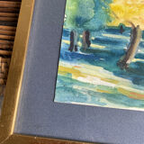 Watercolor, The Enchanted Forest