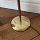 Adjustable Diabolo floor lamp in brass - 1950s