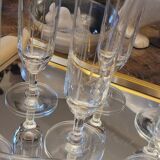 60's champagne flutes