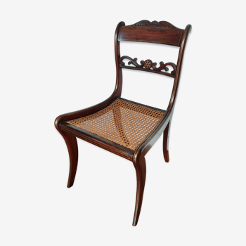 Canne wooden chair