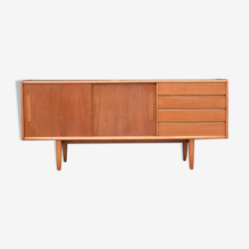 Sideboard in blond teak * 165 cm