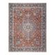 1970s Vintage Persian Handmade Wool Orange Oversized Area Rug 278x379