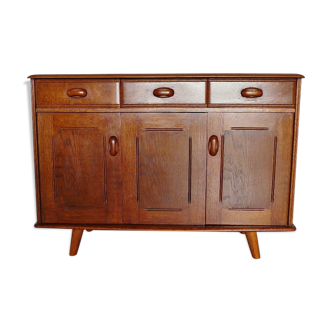 Vintage 50s oak buffet