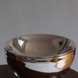 Eglomise glass centerpiece or pocket emptier, Dogale Venezia, Italy