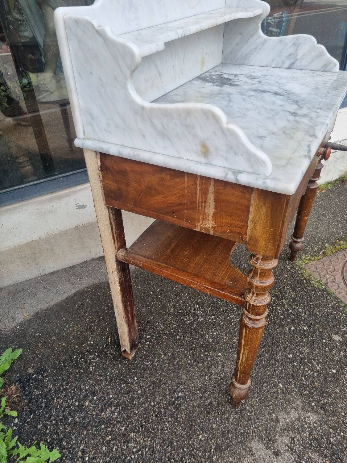 Old vintage dressing table