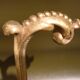 Pairs of 2 old brass tieback hooks