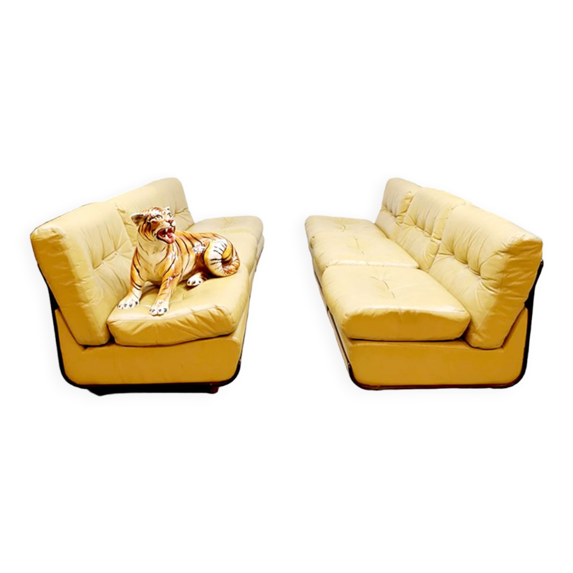 Vintage Italian design modular sofa