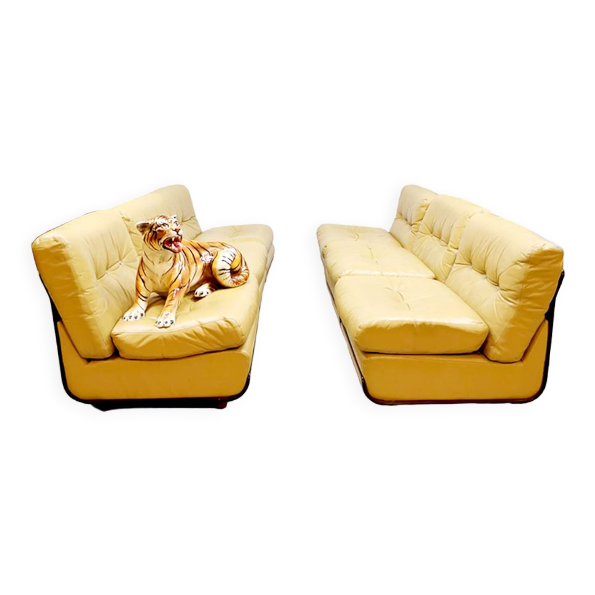 Vintage Italian design modular sofa
