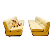 Vintage Italian design modular sofa