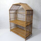 rattan shelf