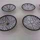 Ceramic bowls by Inge Böttger for BKW Keramik, 1960s, set of 6.
