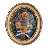 Dried flower frame