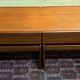 Coffee table with 2 tables in teak - 70s