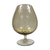 XXL Empoli 1950 amber yellow cup vase