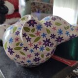Flowery elephant teapot