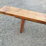 Bench 3m50 wooden threshing firm