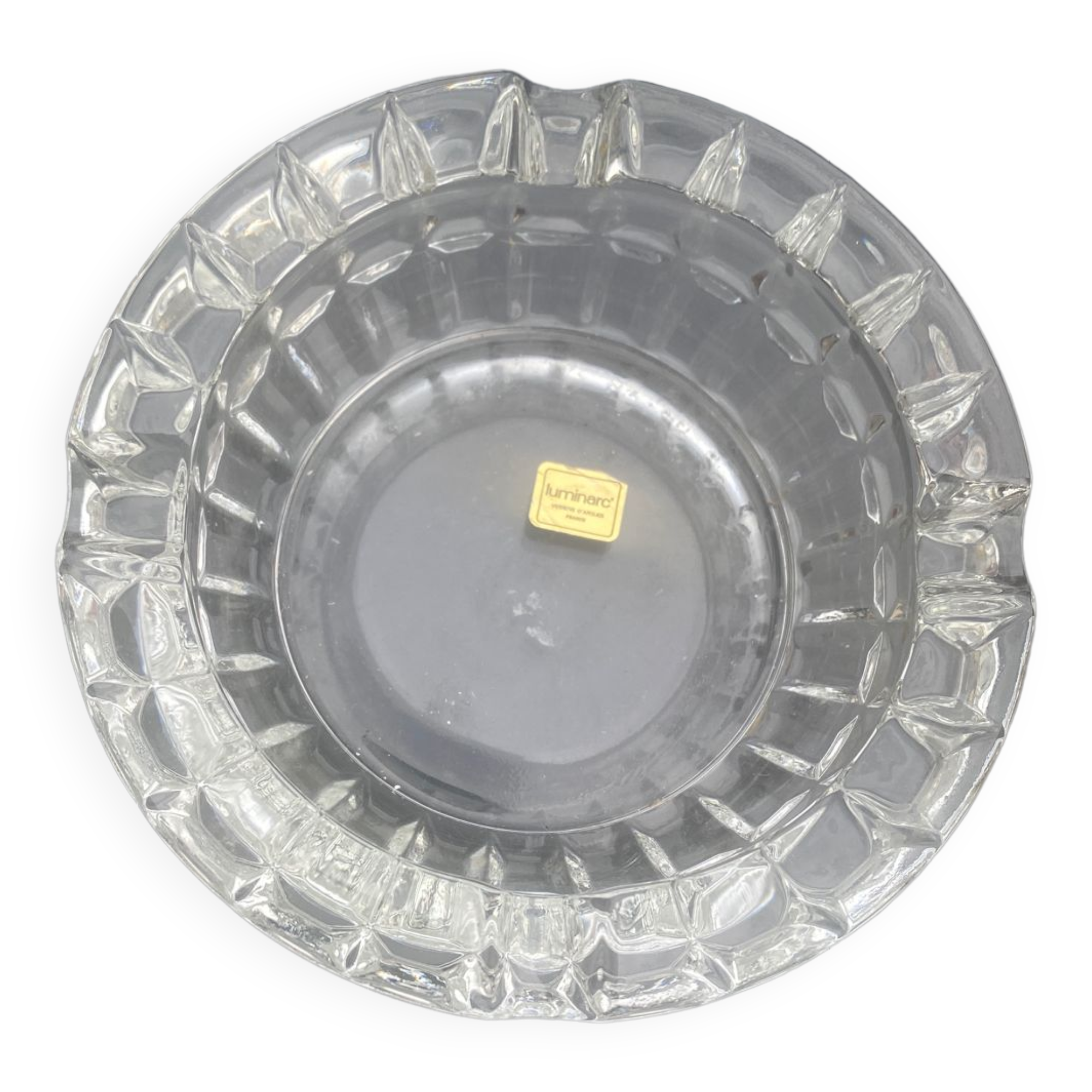 Vintage ashtray arques crystal