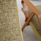 Pair of armchairs restored by Frantisek Jirak for Tatra Nabytok 1960