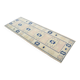 Beige And Blue Oushak Runner Rug sku 3324