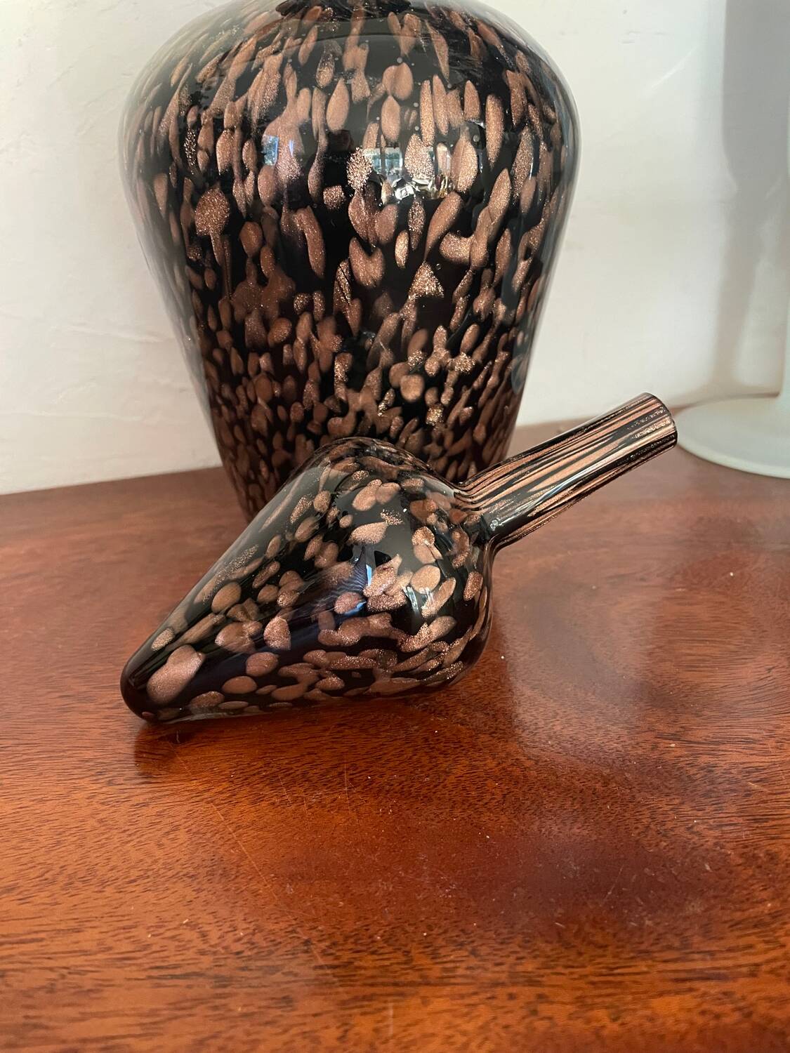 Carafe en verre de Murano vintage