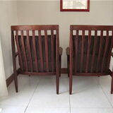 Two Danish chairs in teak 50/60 years