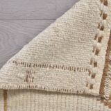 White Kurdish Hallway Runner sku 2409