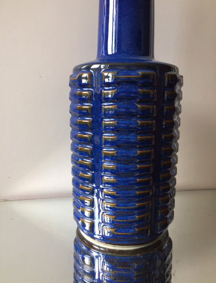 Stoneware lamp base by Einar Johansen 1960’s Denmark