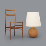 Ceramic table lamp by Ruggero Giangiacomi for La Bottega Il Punto, 1970s.