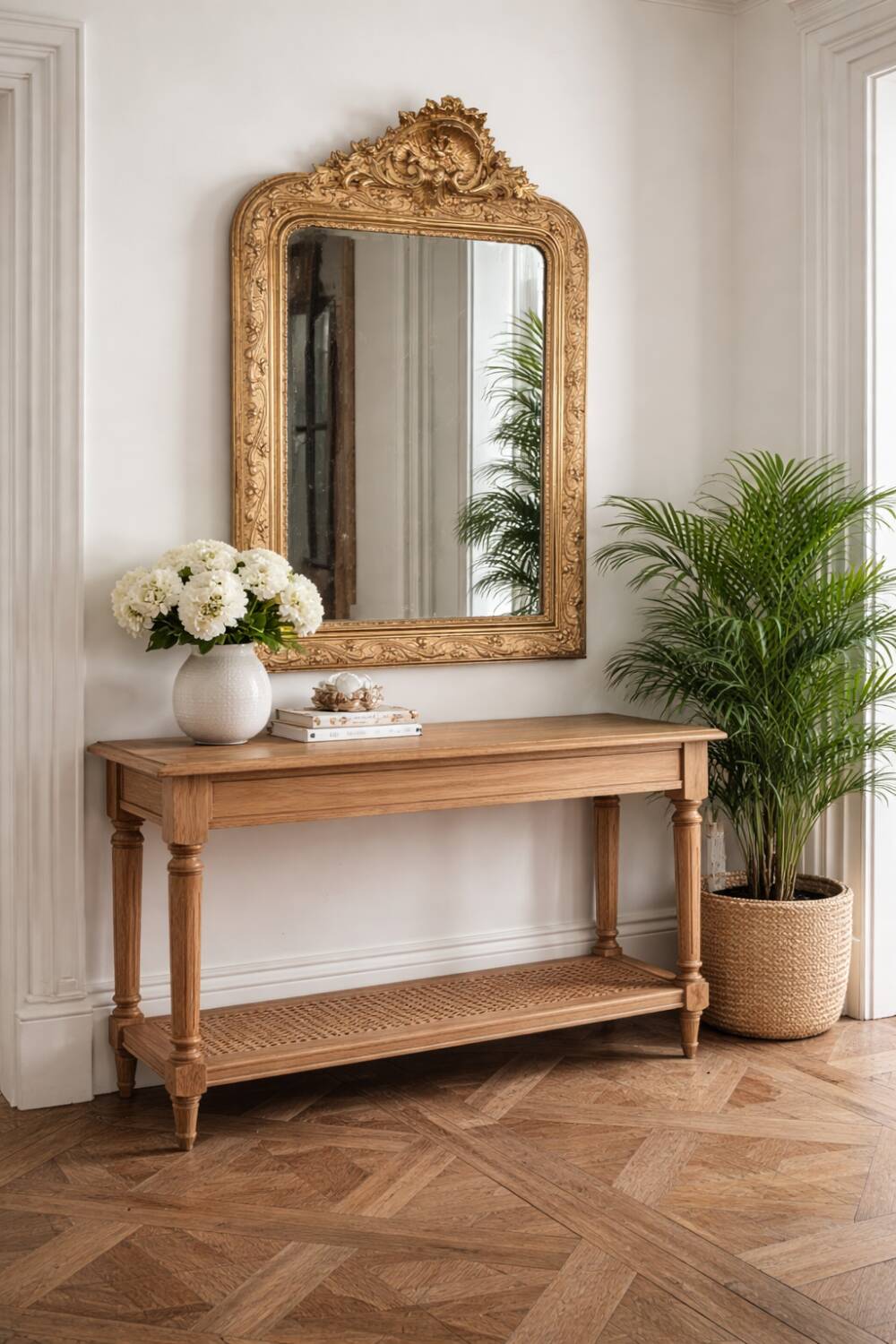 Napoleon III gilded mirror