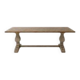 Large table, baluster base — 6 to 8 covers