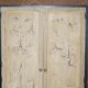 Armoire orientale chinoise en bois de camphre sculptée années 1920
