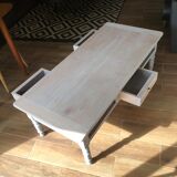 Table basse esprit shabby