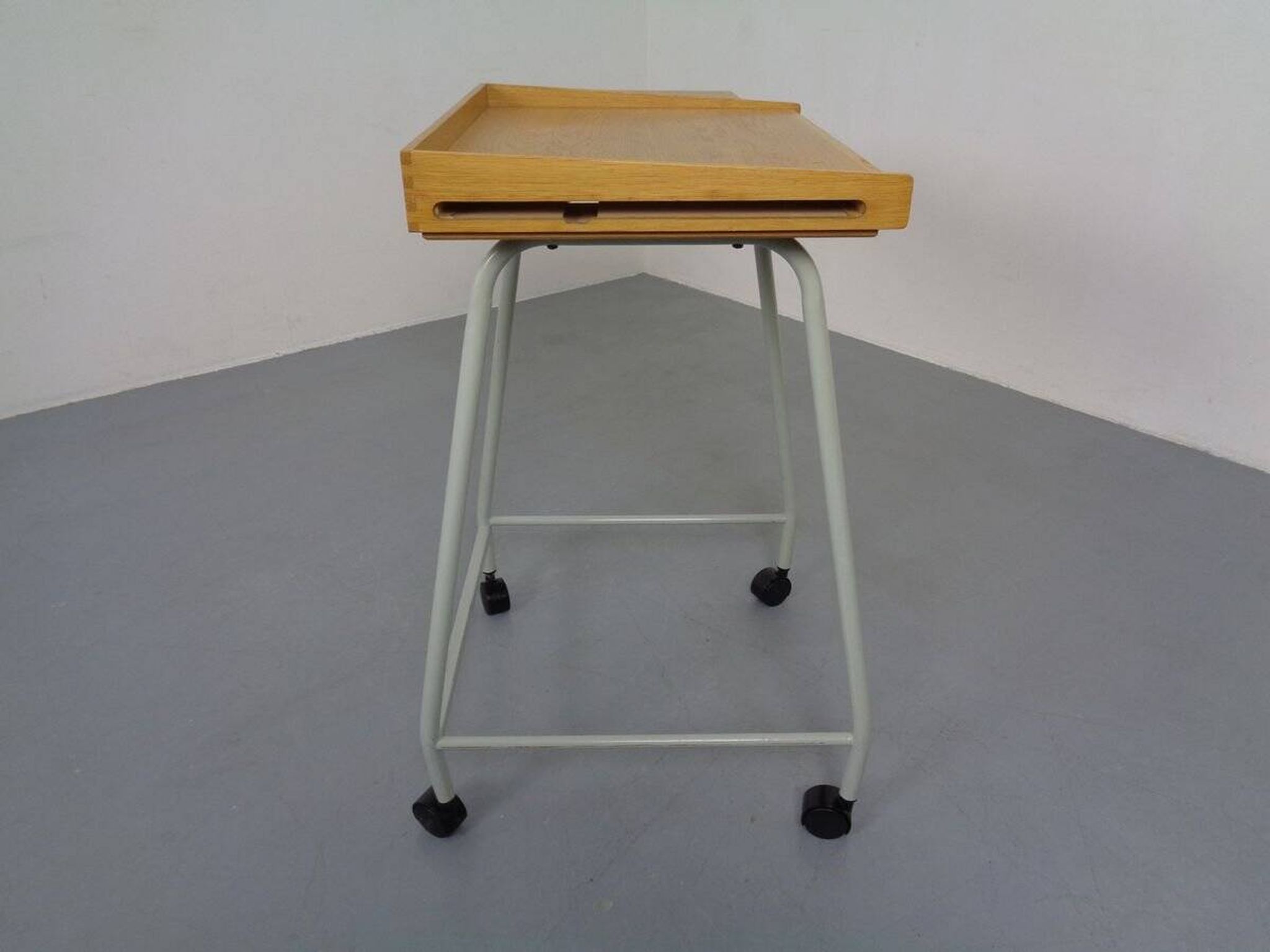 Danish Extendable Architect Table, 1960s