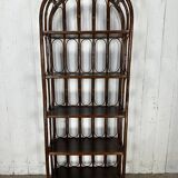 Rattan bookcase