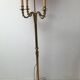 Vintage Louis XV style bronze tripod lamp