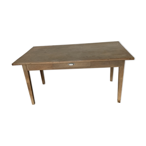 table de ferme en chêne