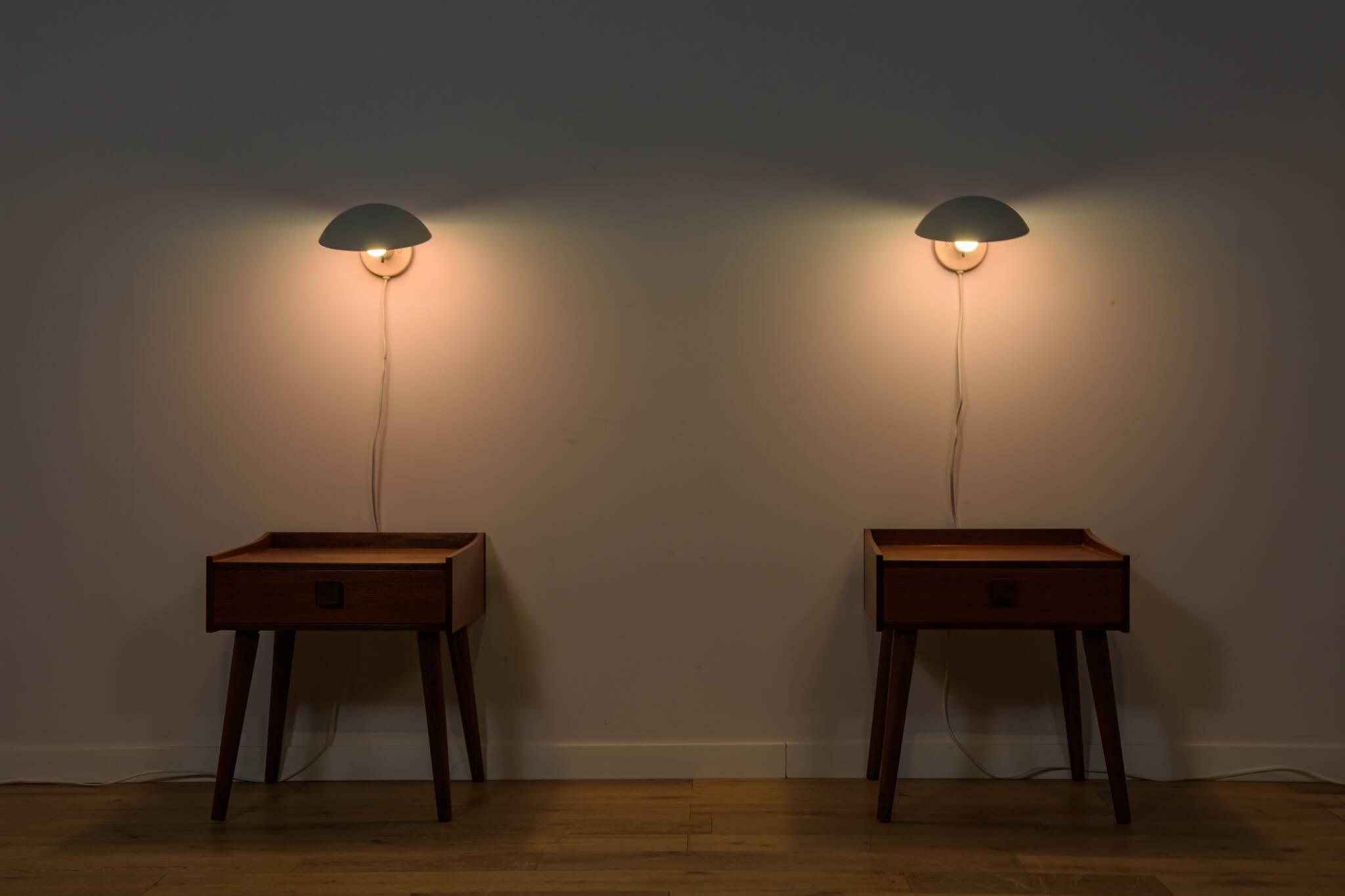 Mid Century PH Hat Wall Lamps by Poul Henningsen for Louis Poulsen, Denmark