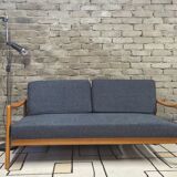 Convertible Scandinavian daybed canapé 1960