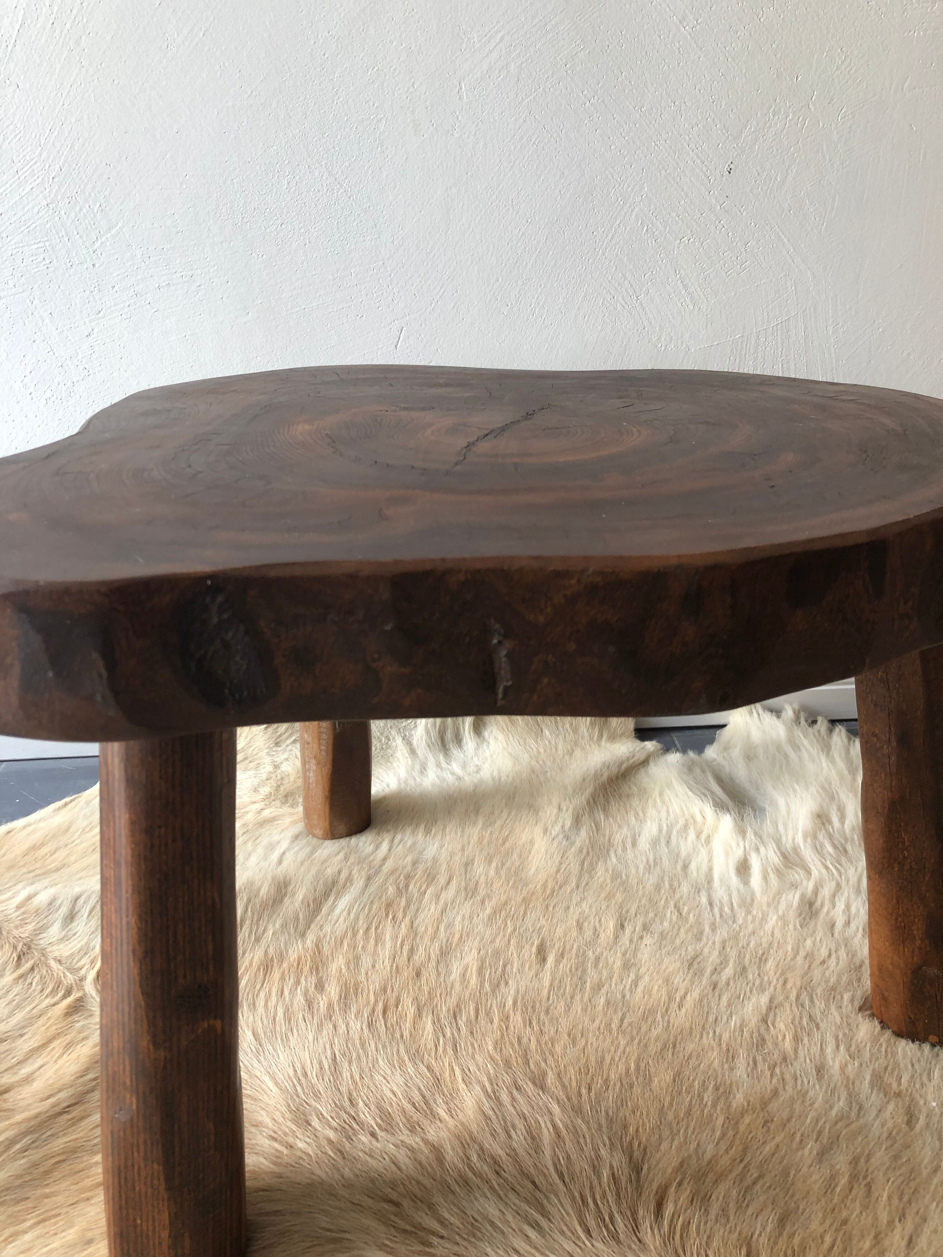 Tripod coffee table