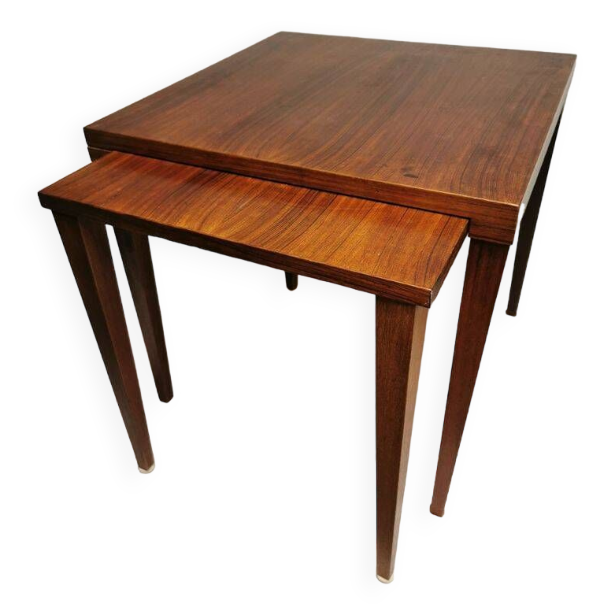 Pair of Vintage Coffee Tables , Trundle , Danish Scandinavian Design
