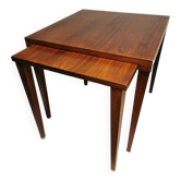 Pair of Vintage Coffee Tables , Trundle , Danish Scandinavian Design