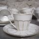 Fine Art Deco porcelain coffee set Victoria China
