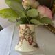 Small polychrome earthenware vase KG Lunéville old