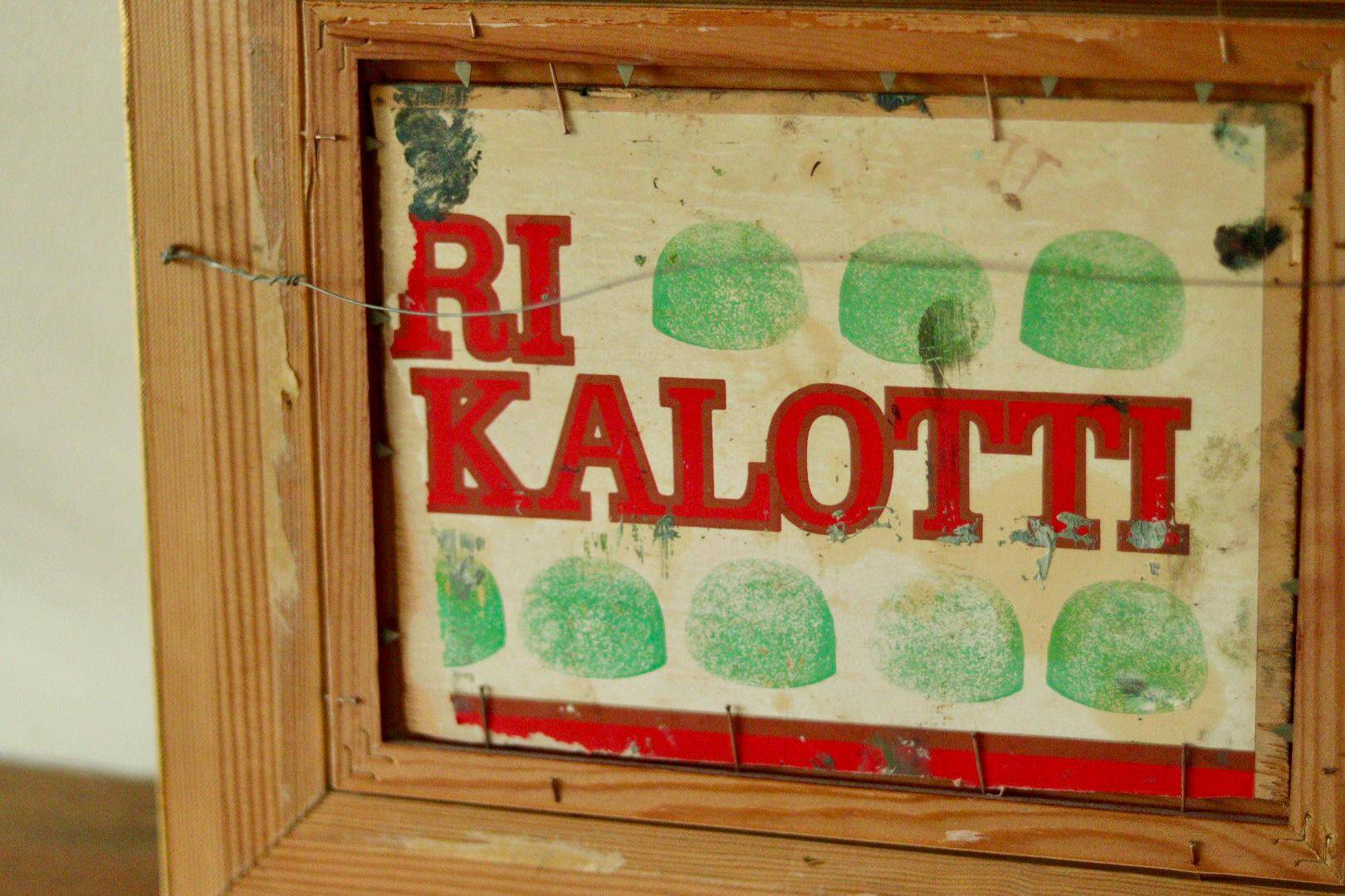 Original vintage oil on panel – ocean landscape