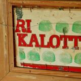 Original vintage oil on panel – ocean landscape